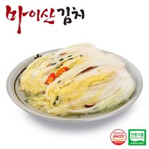 마이산김치 [한국농협김치] 전북 백김치 3kg, 1
