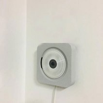 CD 플레이어 벽걸이 레코드 감성 블루투스스피커, CD플레이어, 화이트