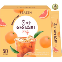 라이브잇 티젠 홍차 아이스티 자몽, 2개, 50개입, 5g