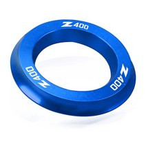 바이크 오토바이 점화 스위치 커버 링 CNC 액세서리 z400 18-21 가와사키 Z400 Z 400 용 알루미늄, [11] Z400 LOGO