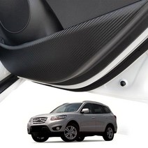 DIN166493[JJ] 뉴싼타페CM 카본 도어커버 스크래치방지커버, D-H06 뉴싼타페CM, 현대
