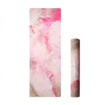 새로운 Sugarmat Art 요가 매트 치유 심장 미끄럼 방지 천연 고무 피트니스 매트 등급, 힐링 시리즈 : 러브 스토리