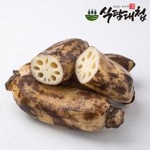 식탐대첩 국내산 비세척 생연근 3kg 특품 크기혼합, 없음