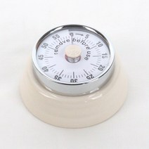 주방 요리 베이킹 에그 쿠킹타이머 3색상 독일브랜드 아날로그방식, 3.아이보리