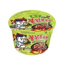 삼양 불닭볶음면 짜장 105g, 16개