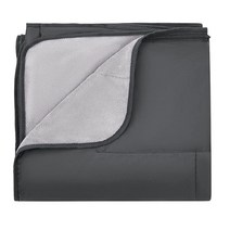 KingCamp 추운 날씨를 위한 방수 야외 담요 가볍고 두꺼운 플리스 따뜻한 접이식 담요 세탁기 세탁 가능한 방풍 담요 피크닉 캠핑 야외 경기 해변 축제 강아지용