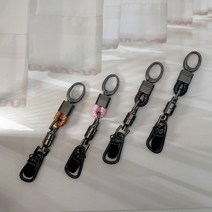 골프 자석 퍼터커버 골프타올 집게 선물, 고급브라운