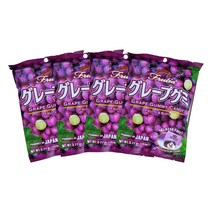 카수가이 구미100 그레이프 젤리, 107g, 4개
