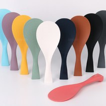 보겐 마그넷 스탠딩 밥주걱 10컬러 밥알이붙지않는 주걱 자석주걱 국내생산 엠보싱 답례품, 브라운