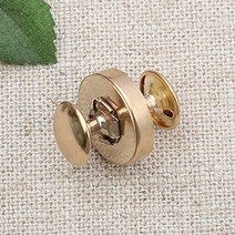 짱패브릭 (4개) 리벳 가시메 자석단추 14mm 18mm / 4color, 18mm-골드