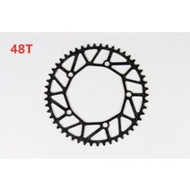 Litepro 130 BCD 9 10 11 속도 중공 CNC 합금 단일 디스크 체인 휠 도로 접는 자전거 체인 휠 485052545658T 체인 링, 48T