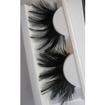 테이프공 만들기(최소 주문 $5) 자연 검은 깃털 성격 거짓 속눈썹 화장품 메이크업 공 스타일, 01 eyelash