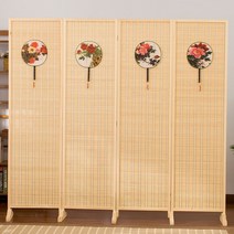 파티션 가림막 가벽 가리개 침대 병풍 60, 통나무 색상 높이 100x 너비 40cm 팬 1개