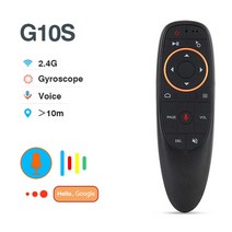 만능리모컨 G10S BPR1S 플러스 BPR2S 에어 마우스 음성 원격 제어 BT5.0 2.4G 무선 자이로스코프 IR 학습 안드로이드 TV 박스용, 04 G10S 5pcs, 04 G10S Six-axis