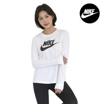 나이키 우먼스 에센셜 여성 롱슬리브 긴팔티셔츠 쭉티 BV6171-100