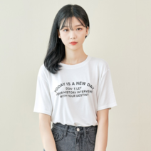 반에이크 여성용 데이뉴 반팔 티셔츠