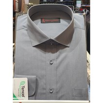 5F [신사] 로베르따 남성셔츠 긴팔 모달스판 투톤그레이 일반핏셔츠 RL33023