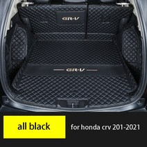 트렁크 매트 토레스 bmw 테슬라 Mr.Hee-커스텀 혼다 crv 트렁크 매트 2017-2022 완전히 감싸는 하이브리드, 04 all black