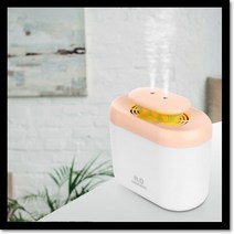 이클 아트 대용량 듀얼 가습기 안전 아기 신생아 거실 사무실 국민 숨쉬네 통세척, 화이트
