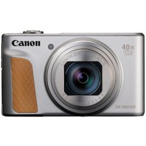 캐논 PSSX740HSSL 콤팩트 디지털 카메라 파워샷 SX740 HS - 실버, 단일 옵션