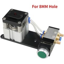 목공 타공기 휴대용 에지 밴딩 펀칭 구멍 머신 15mm 목공 가장자리 밴더 가이드 기계 가죽 펀치 도구, 02 8mm Hole Machine