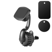 끌린다 차량용 송풍구 자석거치대 + 원형메탈 사각메탈 2p 세트, 1개