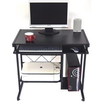 IN-109B 스마트 1인용 컴퓨터책상 목재테이블, 화이트