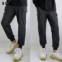 제로아웃도어 45수 건빵 조거 팬츠 Model No_OC077