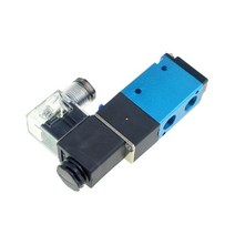 피팅밸브 3웨이 포트 2 위치 12V 24V 220V 공압 공기 솔레노이드 밸브 전기 제어 가스 마그네틱 10mm 6mm 8, 01 without Fittings_03 AC 12V