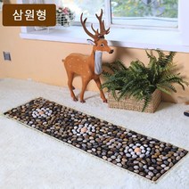 Roomxyd 발지압매트 조약돌 고밀도 지압매트 자갈 발지압판 발마사지 부모님선물 효자선물, 40x60cm