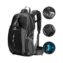 배낭여행가방 등산배낭 트레킹 경량 배낭 백팩 남자여자 공용, 1F01018/블랙1/40L, 경량화 감압배낭