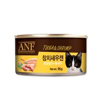 ANF 캣 참치새우 캔 95gX12개 고양이캔