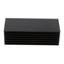 THE WAROOM SHOP M.2 SSD 방열판 방열 실리콘 기반 열 패드, 설명, 블랙, 설명