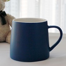 보틀 무광 머그 칼라 6종 컵 머그잔 인쇄 주문제작, 보틀 무광 네이비 머그