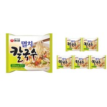 농심 멸치 칼국수 98g [5개], 5개