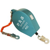 추락방지잠금장치 자동 잠금 완강기 엘리베이터 로프, 이중 쉘 내구성 150kg 10m