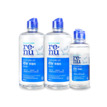 렌즈세척액 바슈롬 리뉴 후레쉬 355ml x 2개 +바슈롬 리뉴 후레쉬 120ml, 리뉴후레쉬 355mlx2개+120ml