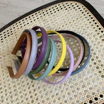 가죽머리띠 컬러머리띠 얇은머리띠 패션머리띠 머리 헤드 악세사리 면 굵은 헤어 여자 넓은 밴드