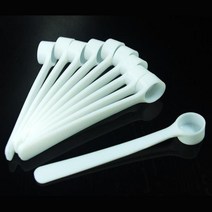 분말시약 과학실험 플라스틱 약수저 10개 약스푼 학교 실습수업 휘젓기