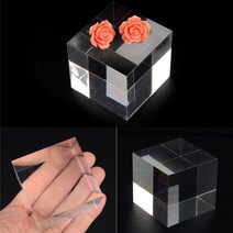 큐브 악세사리진열대 5cnm 투명아크릴받침대 쥬얼리거치대 귀걸이반지 매장 제품디스플레이