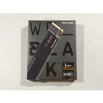 웨스턴디지털 웨스턴 디지털 WD 블랙 SN750 1TB 게이밍 NVMe M2 2880 PCIe 솔리드 스테이트 드라이브