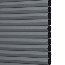 Sunroad 벌집 블라인드 셀룰러 쉐이드 패브릭 자외선 차단 방수 내부 창 탑 다운 에코, dark gray 100+Customized 사이즈
