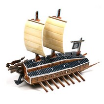 크래커플러스 3D 입체퍼즐 ( 거북선 ) 역사 문화 과학 교육, 1set