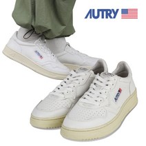 오트리 메달리스트 로우 남성 여성 고트스킨 스니커즈 2종택1