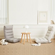 한샘 휴 하이백 좌식의자 스마트패브릭 (2종 택1), 오트밀(B)