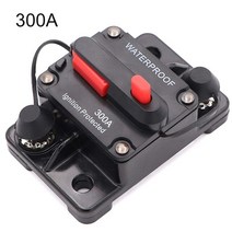 퓨즈 휴즈 30a 40a 50a 60a 70a 80a 100a 120a 150a 200a 250a 300a 앰프 회로 차단기 리셋 12 48v dc 자동차 보트 자동 방수