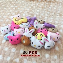 미니 인형 뽑기 기계 캔디 머신 가정용 크레인 코인 음악 선물, 30개