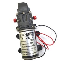다이아프램펌프 DC12V 80W 워터펌프 샤플로 캠핑 세차, XTL-3210 고압 워터펌프