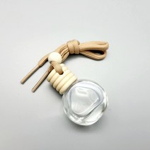 홈그리다 차량용 디퓨저 용기 공병 유리용기, 투명원형 8ml