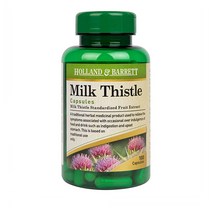 Holland & Barrett 홀랜드앤바렛 밀크 씨슬 실리마린 과일 추출 100정